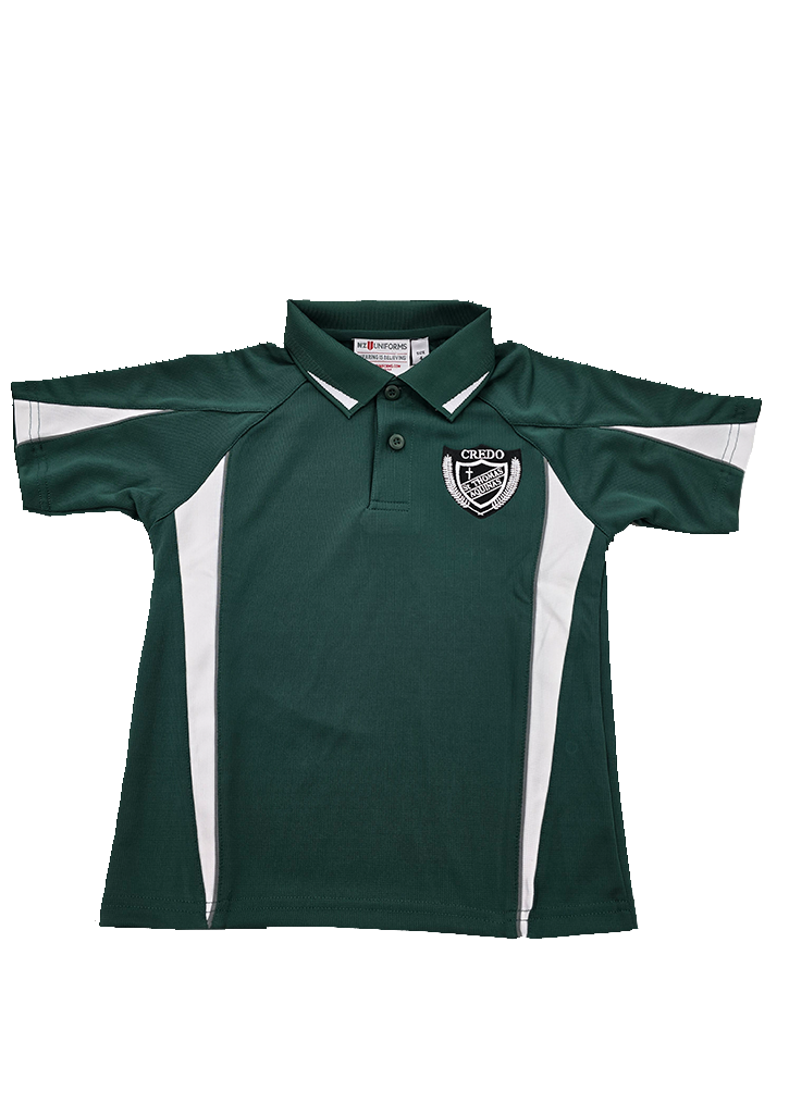 St Thomas Aquinas School PE Polo Bottle/White